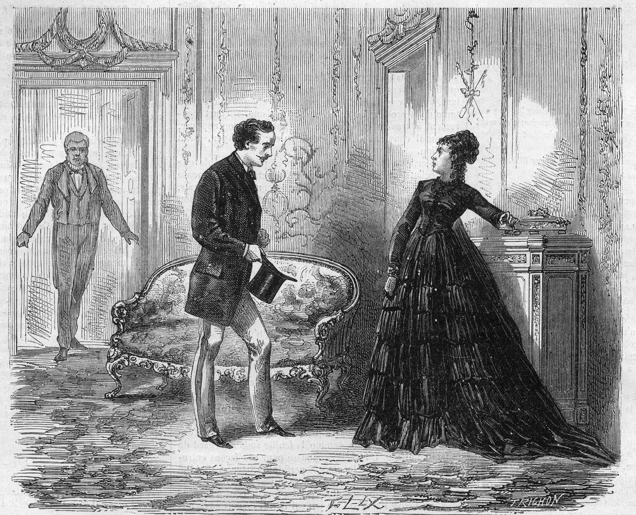 Theater francais (Theatre-Francais) 25. ledna od Unknown artist
