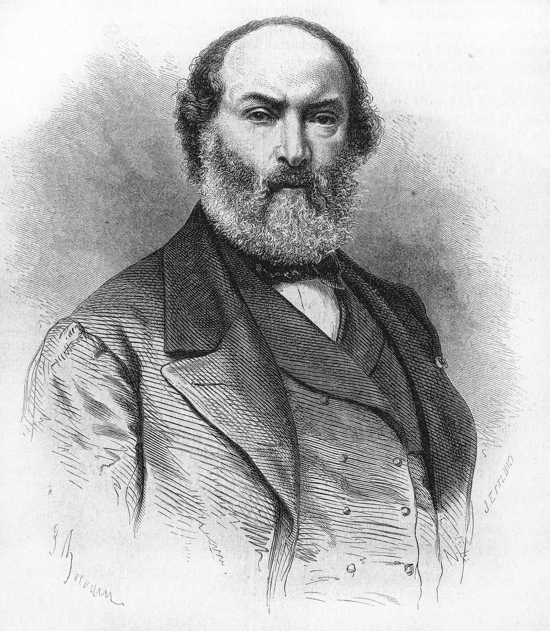 Théodore Rousseau (1812-1867), francouzský malíř. od Unknown artist