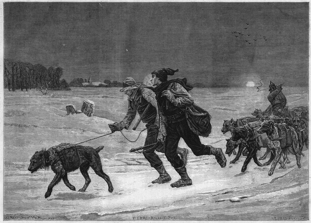 Podvodníci s tabákem. Reprodukce obrazu Pierra Billeta (1837-1922) prezentovaného na Salon de 1874. od Unknown artist