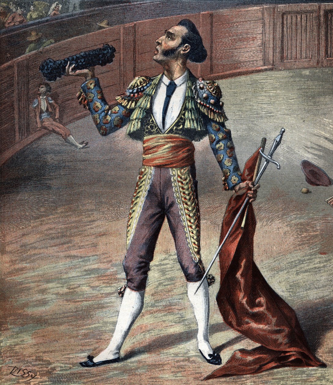 Kostým toreadora v roce 1892. od Unknown artist