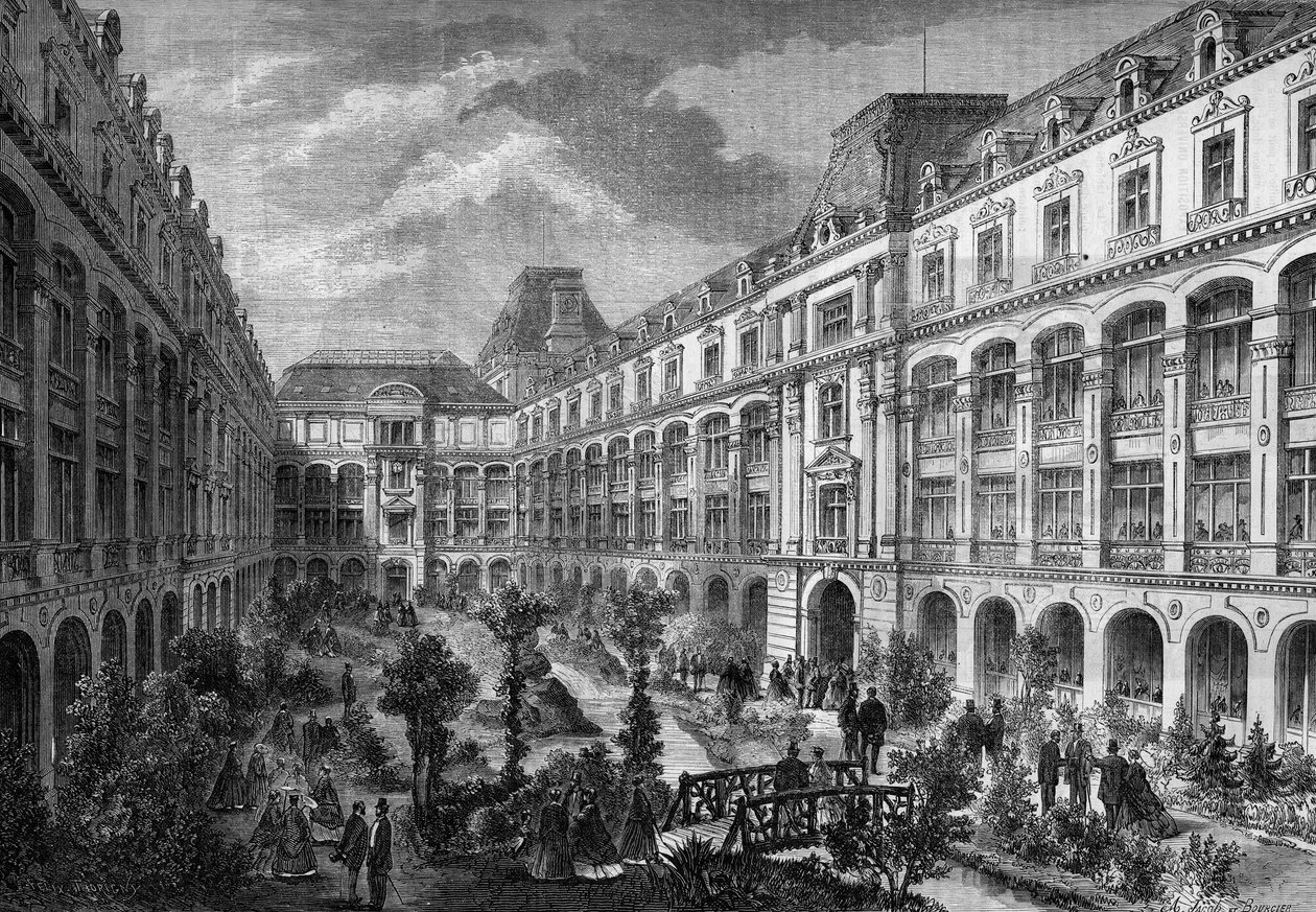 Proměny Paříže za Druhého císařství, Paris Haussmann: Place du Chateau d