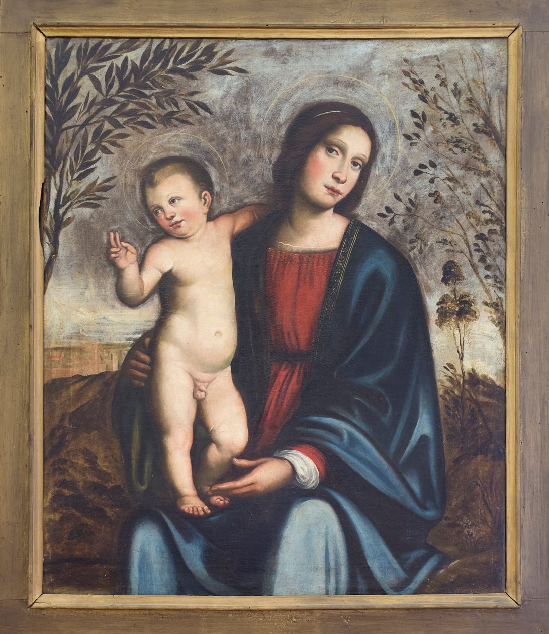 Panna a dítě od Unknown artist