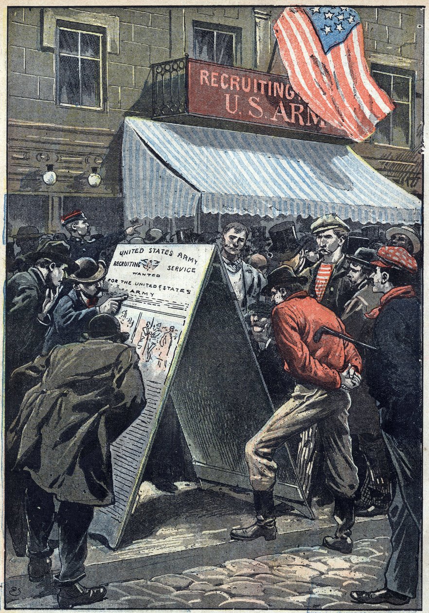 Válka Španělsko – Spojené státy americké (USA) od Unknown artist