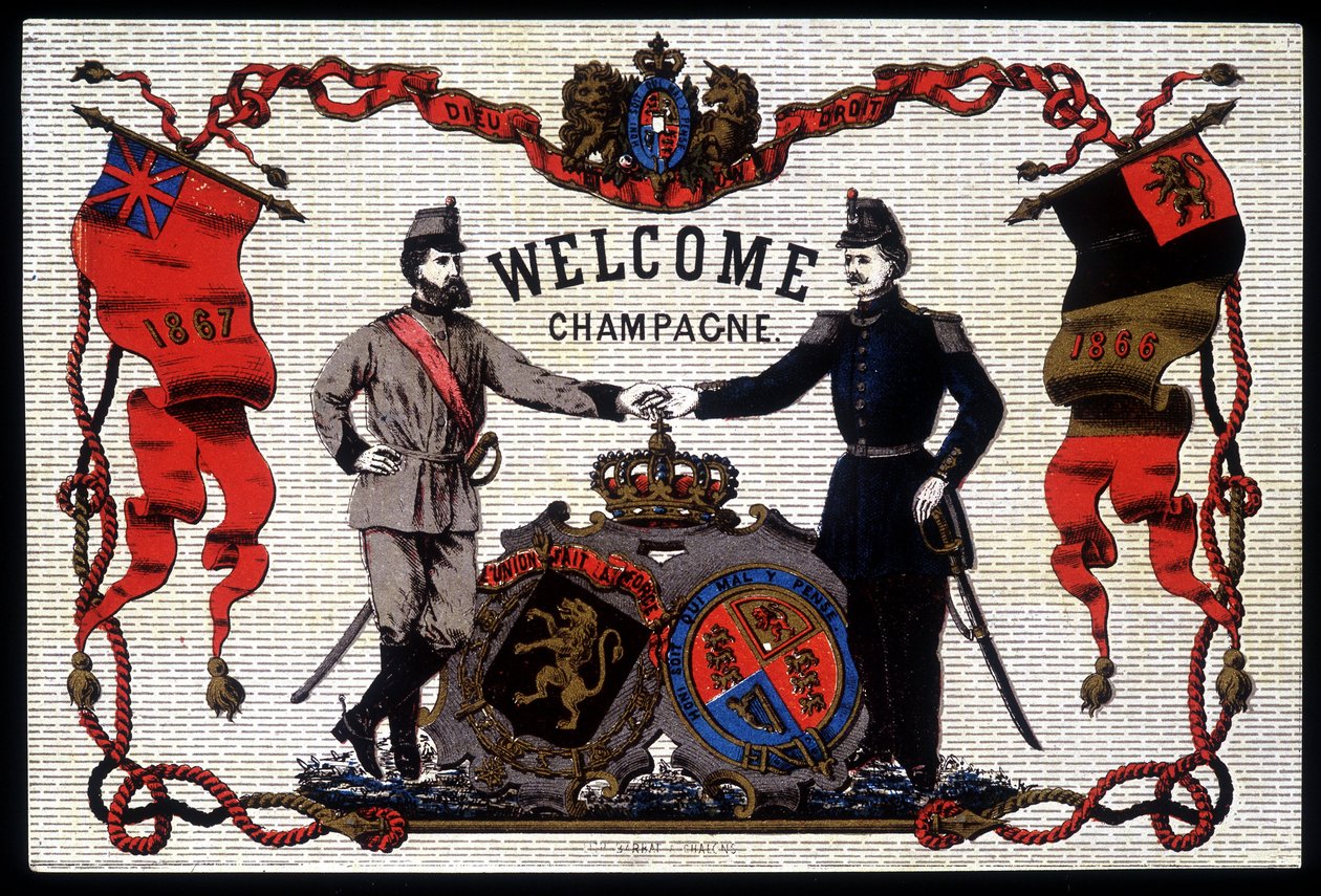 Vítejte Champagne od Unknown artist