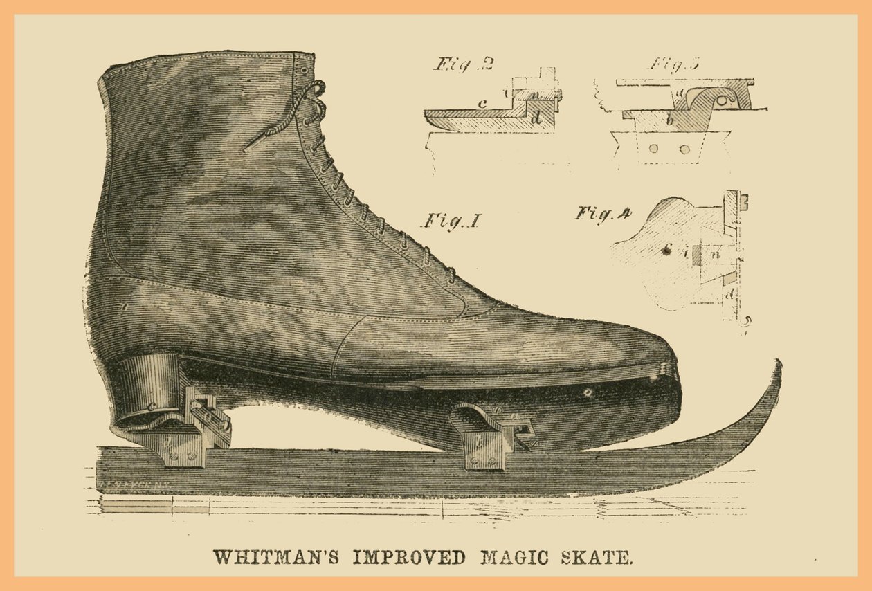 Vylepšené brusle Whitmans Magic Skate od Unknown Artist