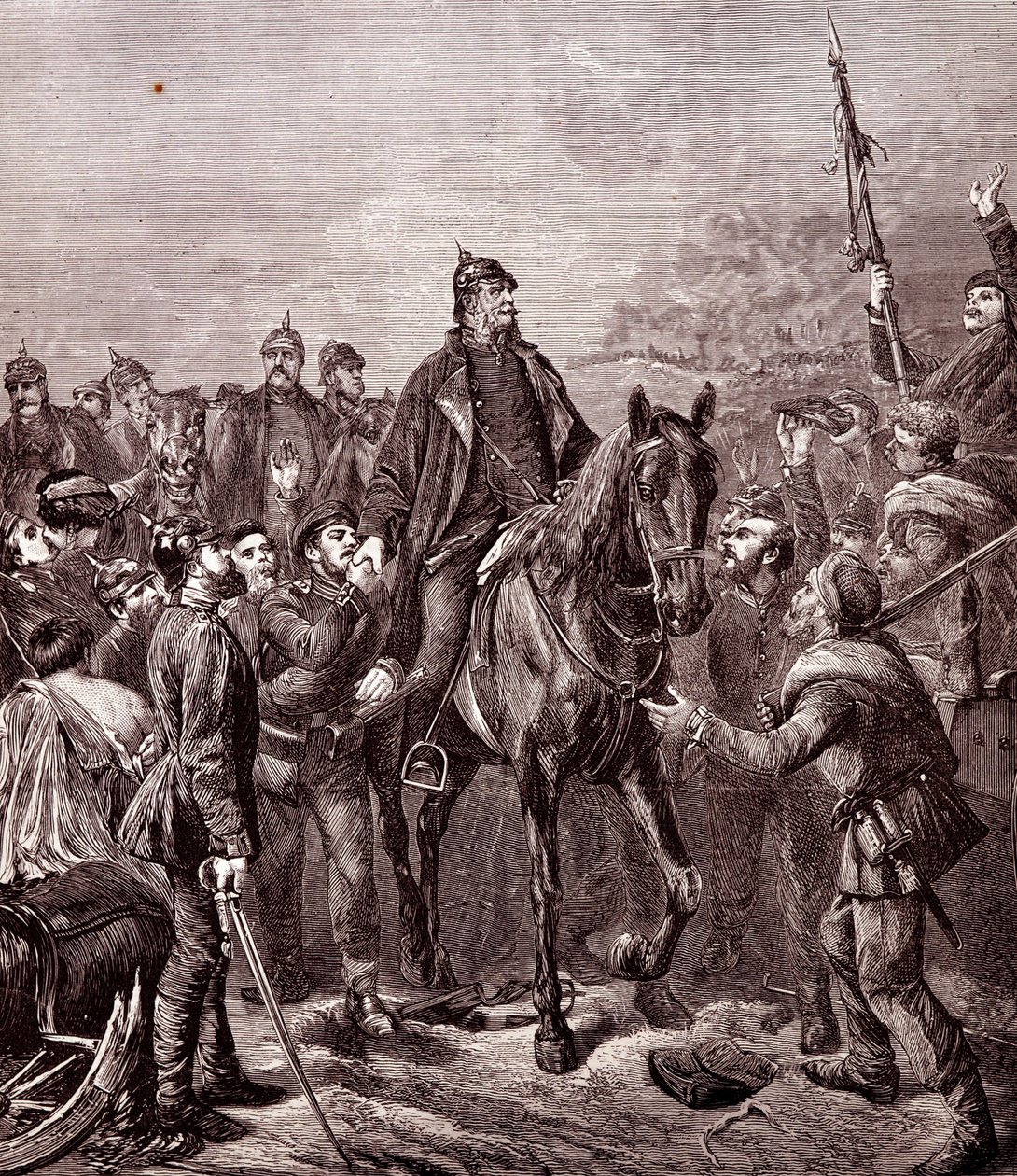 Wilhelm I. z Německa/Pruska od Unknown artist