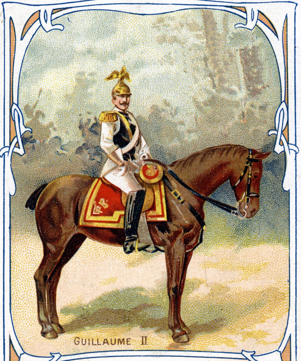 Vilém II. Pruský král a německý císař. 1859-1941. od Unknown artist