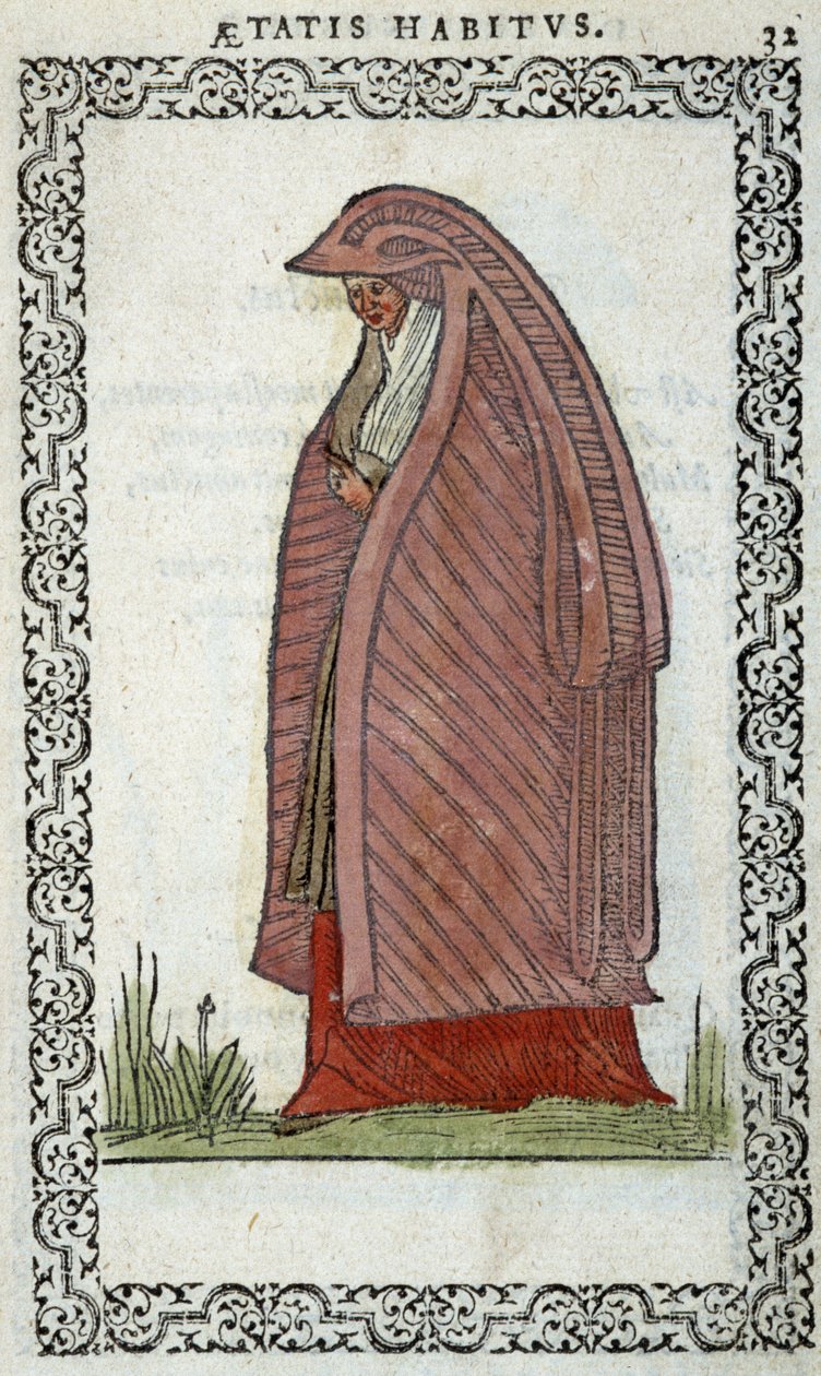 Žena z Baionne (Bayonne?) - v „“Habits et éffigies”” od Jeana Sulperia od Unknown artist
