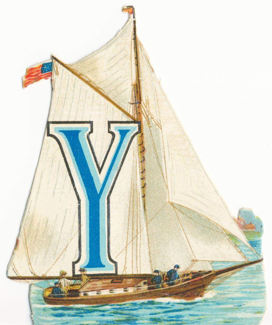 Y: jachta od Unknown artist