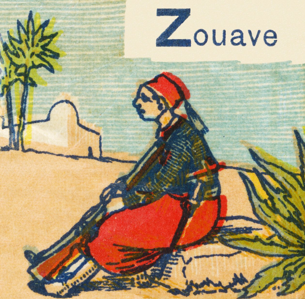 Z jako Zouave od Unknown artist