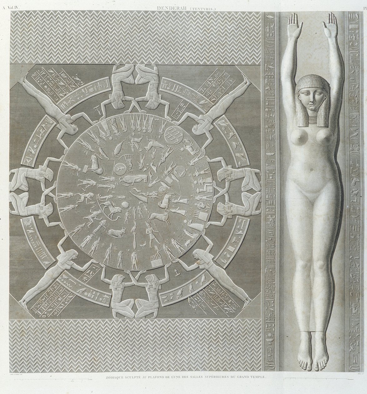 Zodiacs in “” Description of Egypt””, Imperial Editions od Unknown artist