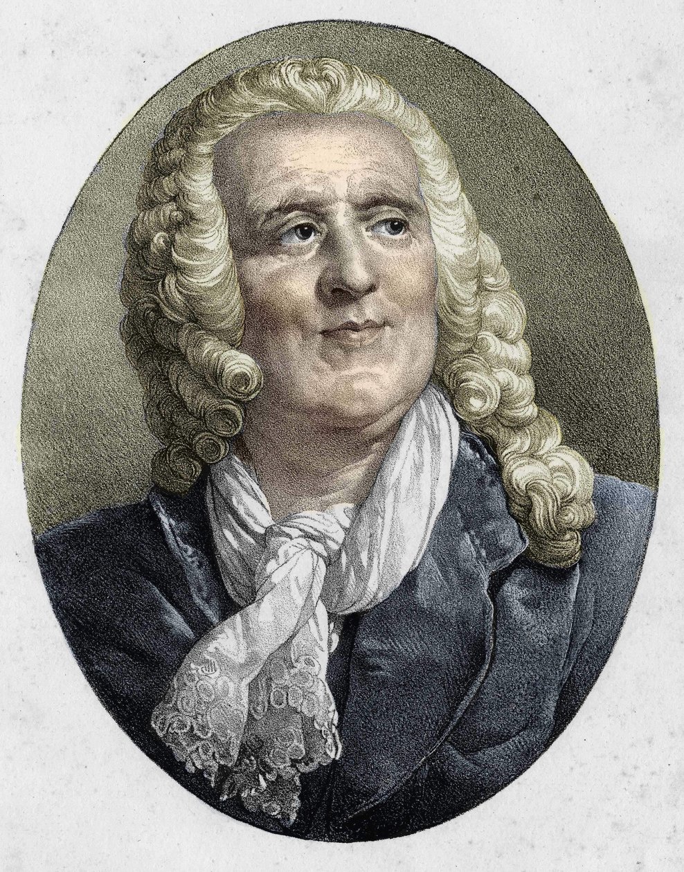 portrét Alexise Pirona. Francouzský básník a dramatik (1689 až 1773). od Unknown artist