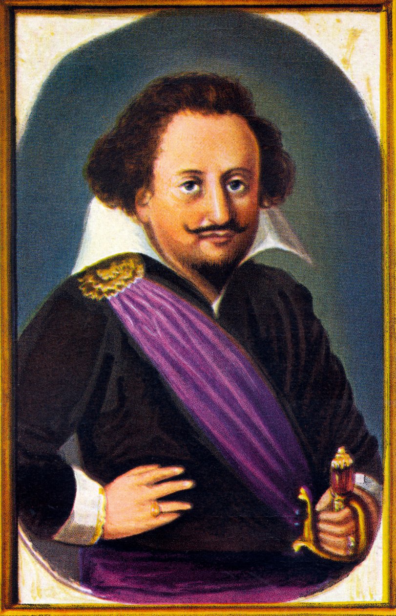 portrét Carla Gustafa Wrangela (chromnolitografie) od Unknown artist