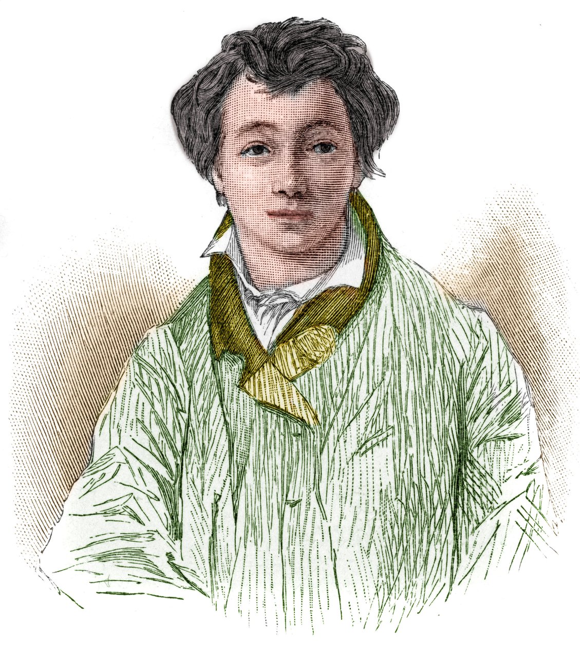 portrét Christiana Johanna Heinricha Heineho (1797-1856), německého básníka a novináře. od Unknown artist