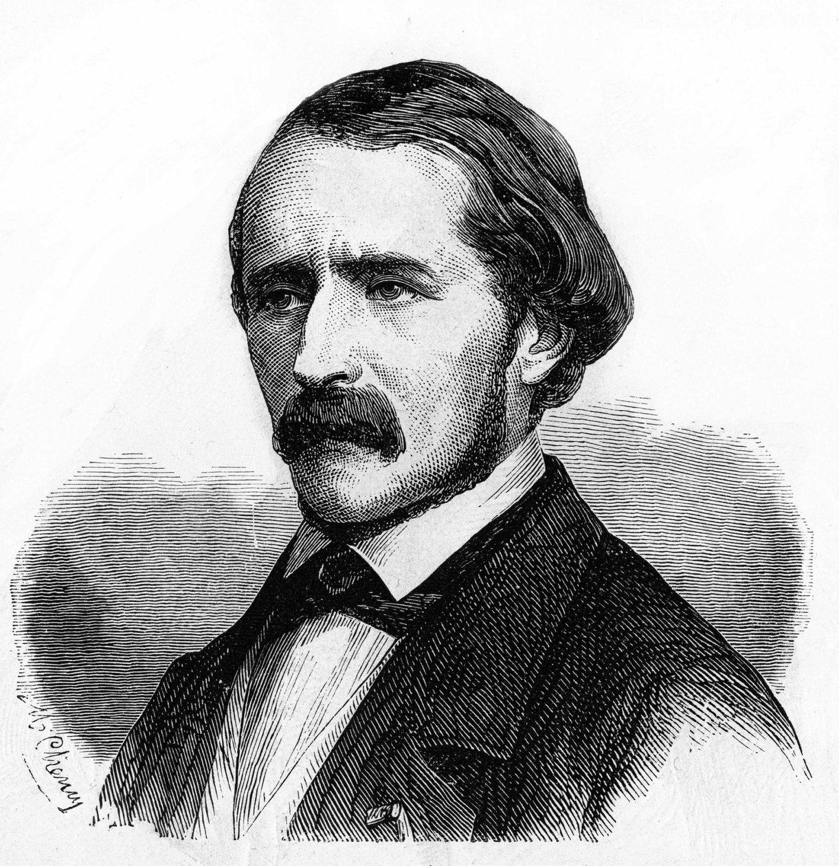 portrét Emila Saisseta, francouzského filozofa. 1814-1863. od Unknown artist