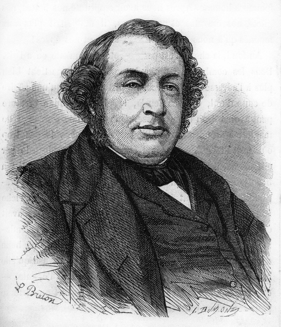 portrét Ernesta Picarda. Francouzský politik (1821 až 1877). od Unknown artist