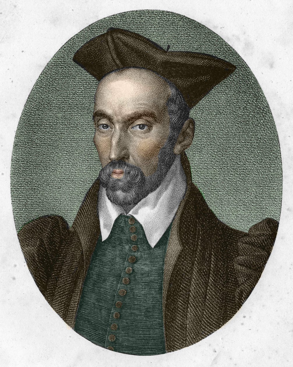 portrét Etienna Pasquiera. Francouzský právník, humanista a historik (1529 až 1615). od Unknown artist