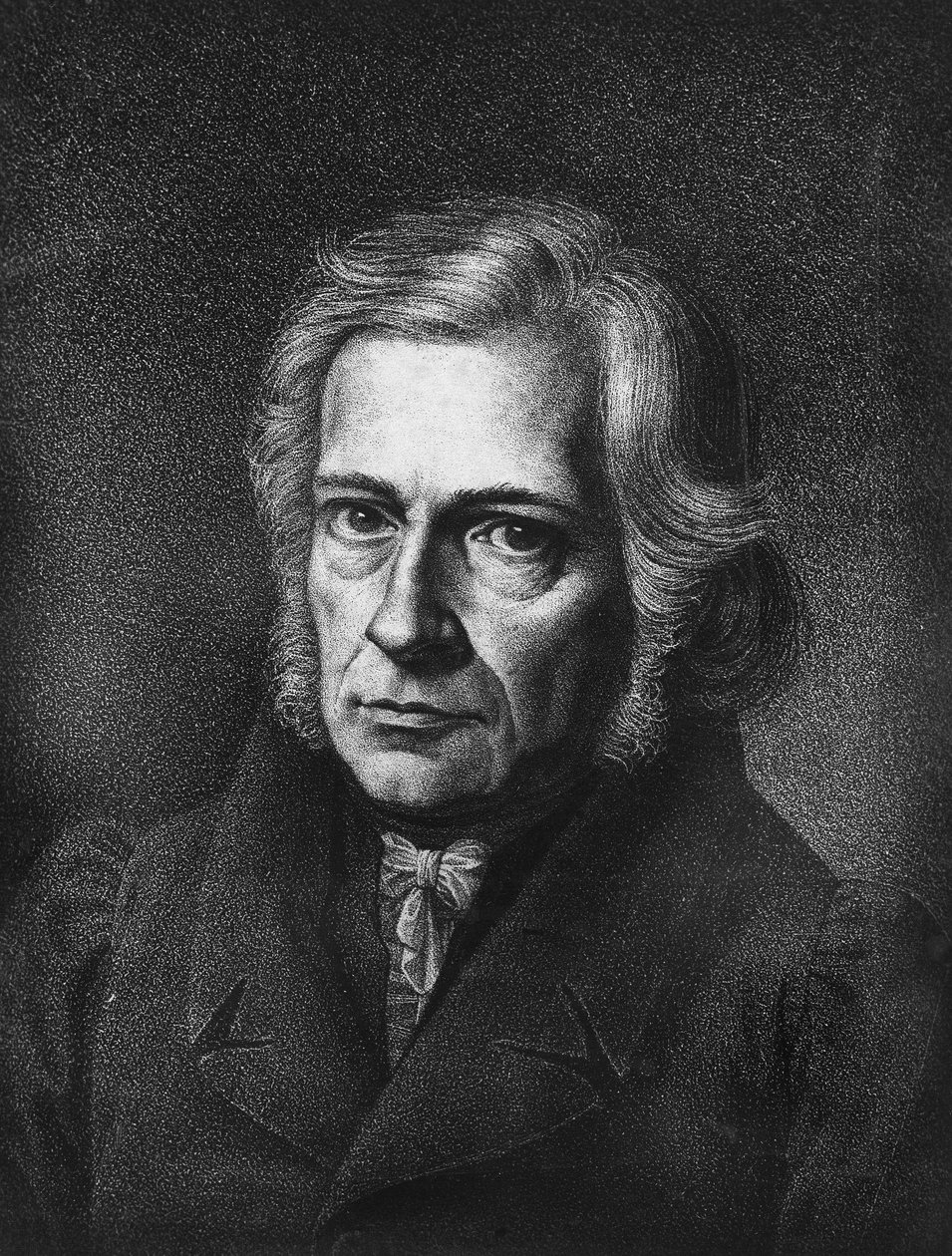 Portrét Friedricha Daniela Ernsta Schleiermachera. Německý filozof a teolog (b v Breslau od Unknown artist