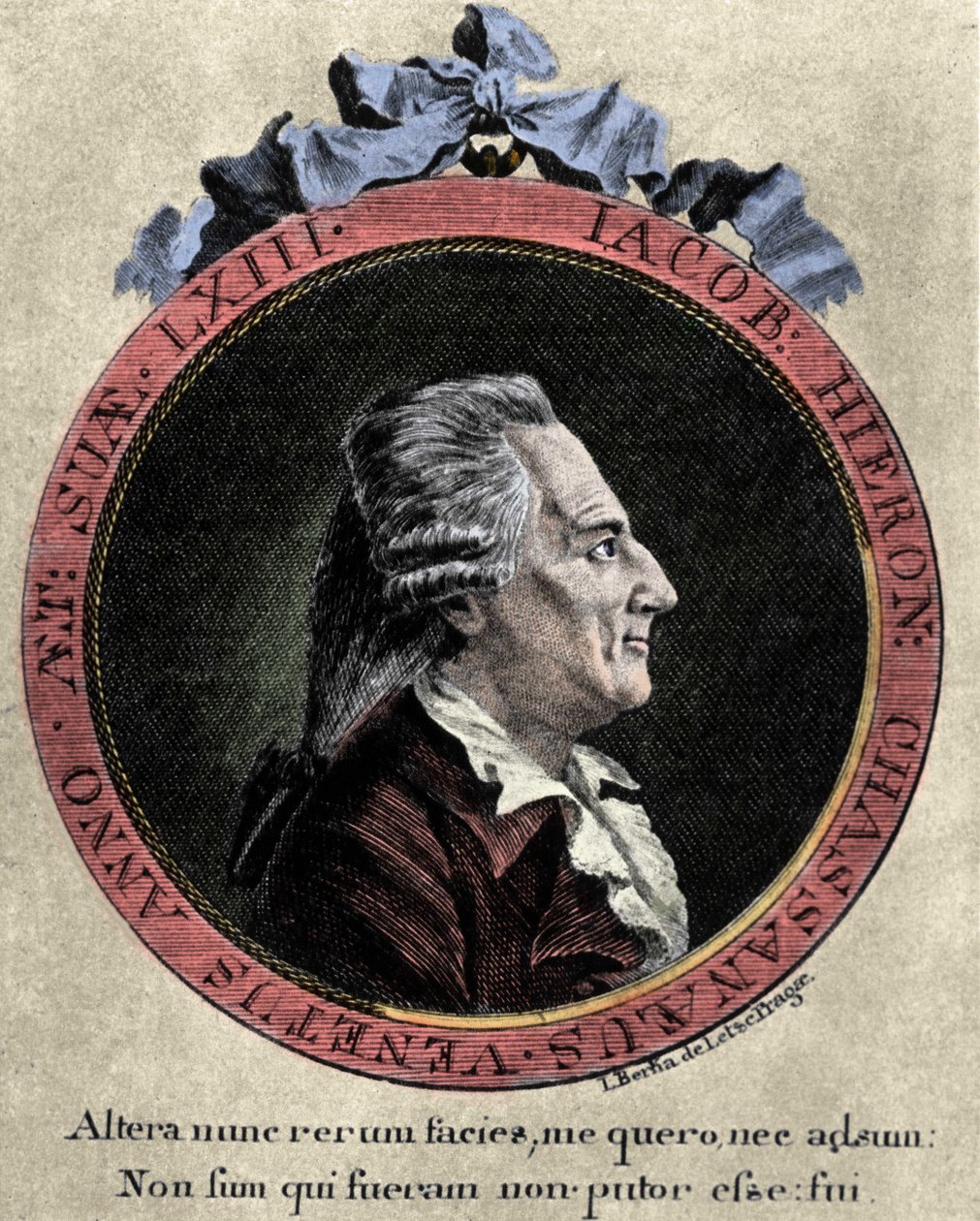 portrét Giovanniho Giacoma Casanovy (1725-1798), italského dobrodruha a spisovatele. portrét Johanna Berky z filmu „“ Icosameron aneb Historie Edwarda a Alžběty, kteří strávili 81 let s Megamicry, původními obyvateli Protokosmu v mezi od Unknown artist