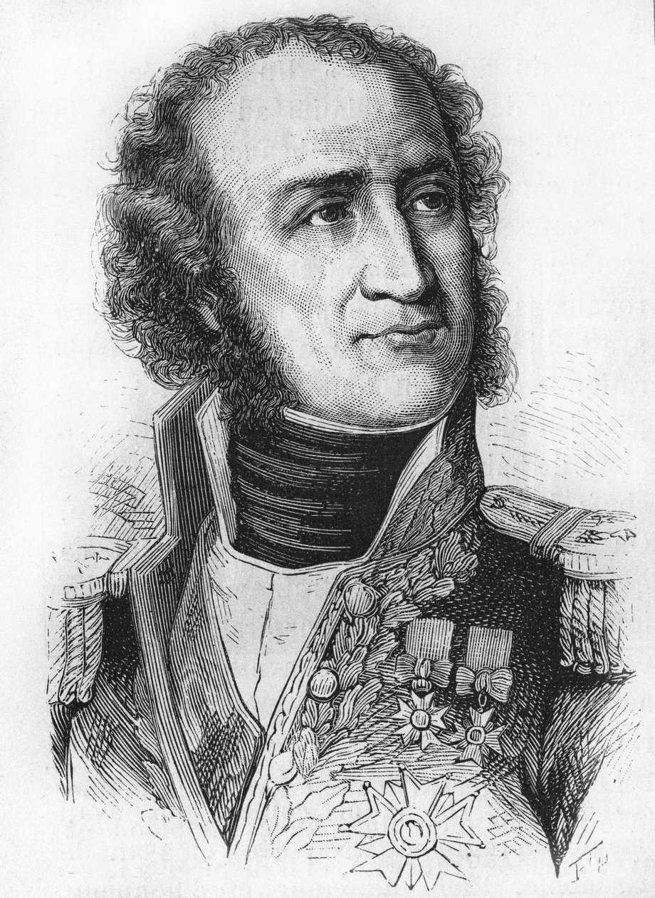 portrét Guillauma Bruna. Maršál Francie (1763 až 1815). od Unknown artist