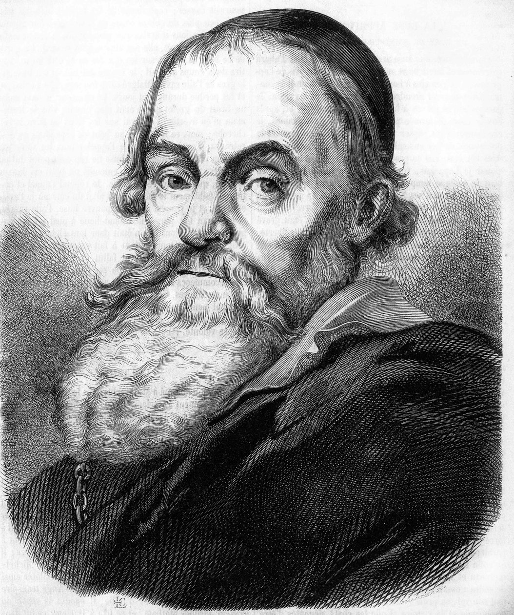 portrét Hendricka Goltziuse. Nizozemský malíř a rytec (M¿hlbracht od Unknown artist