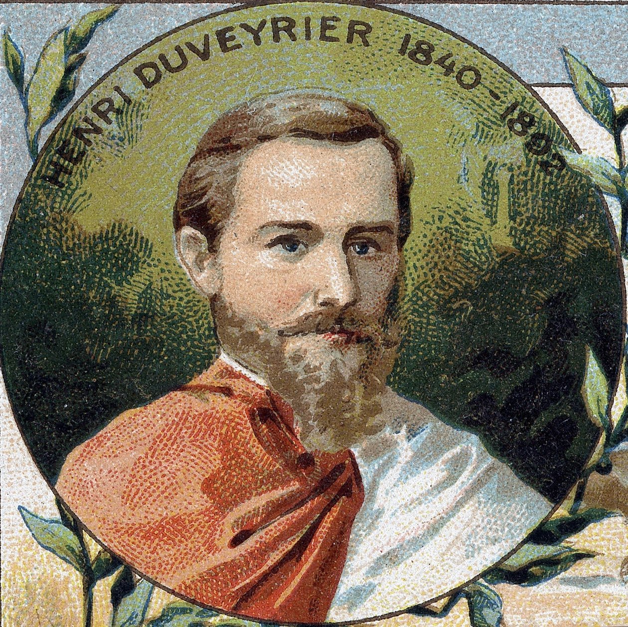portrét Henriho Duveyriera. Francouzský zeměpisec a cestovatel (1840-1892). od Unknown artist