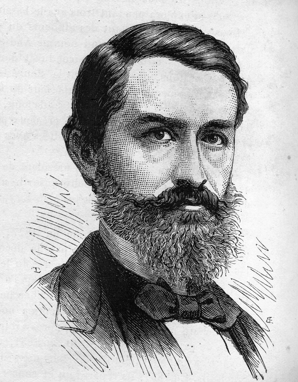 portrét Henriho Duveyriera, orientalisty, francouzského cestovatele a geografa od Unknown artist