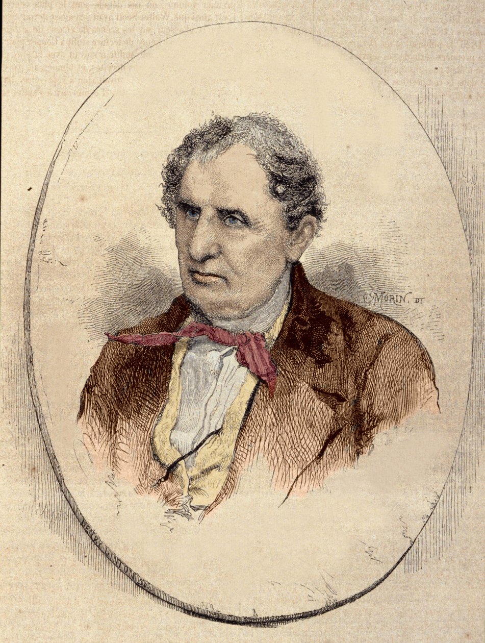 portrét Jamese Fenimora Coopera (1789-1851), amerického romanopisce. od Unknown artist
