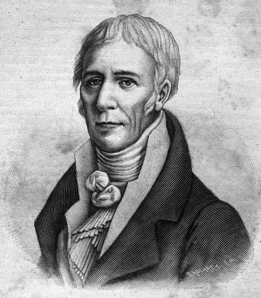 portrét Jean Baptiste Lamarck (1744-1829). - v ""Les Contemporains"", n. d. koncem 19. století. od Unknown artist
