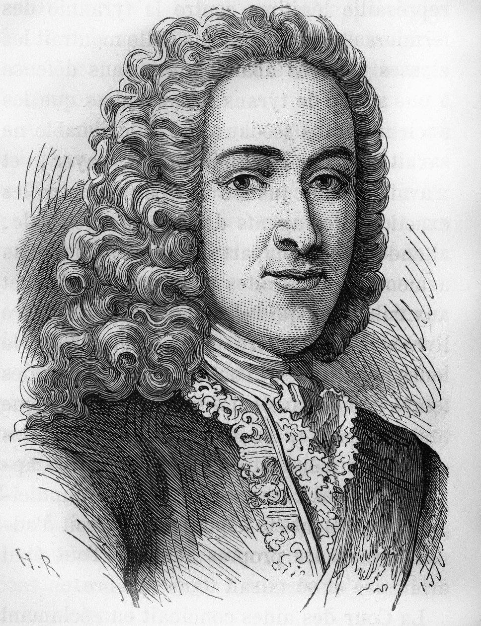 portrét Jeana Frédérica Phelypeauxe, hraběte z Maurepas (1701-1781), francouzského státníka. od Unknown artist