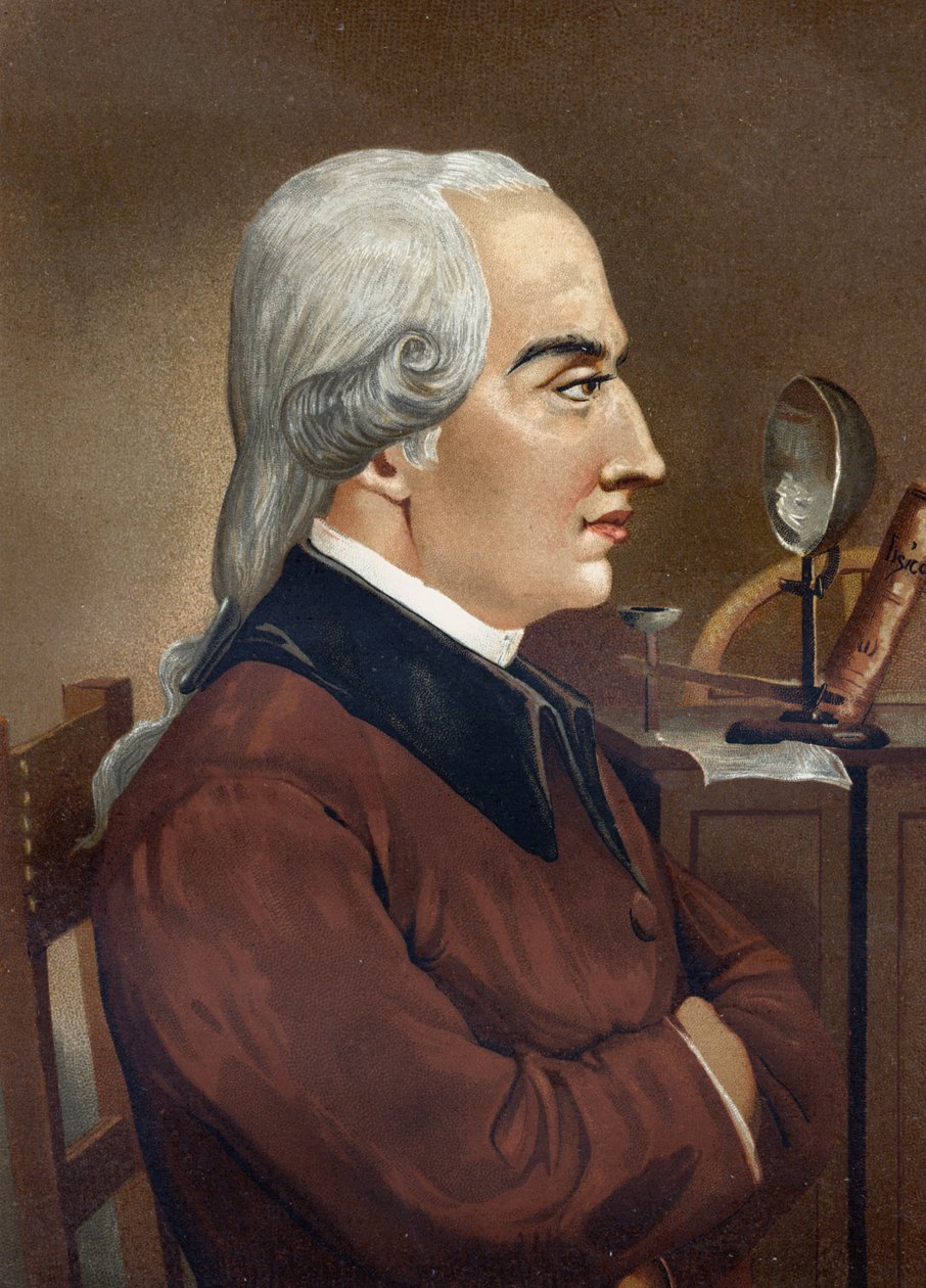 portrét Josepha Blacka. Skotský fyzik a chemik (Bordeaux od Unknown artist