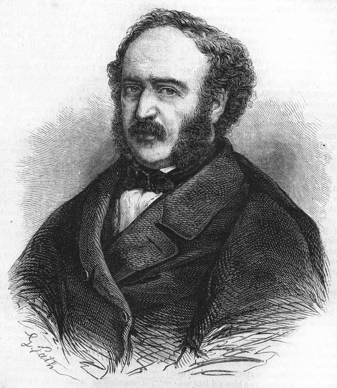 portrét Julese Simona (1814-1896), francouzského politika. od Unknown artist