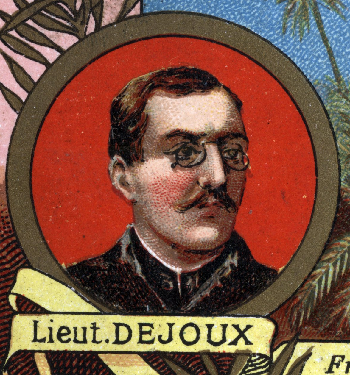 portrét LITTER DEJOUX, který měl na starosti geografickou misi na Madagaskar v roce 1897. od Unknown artist