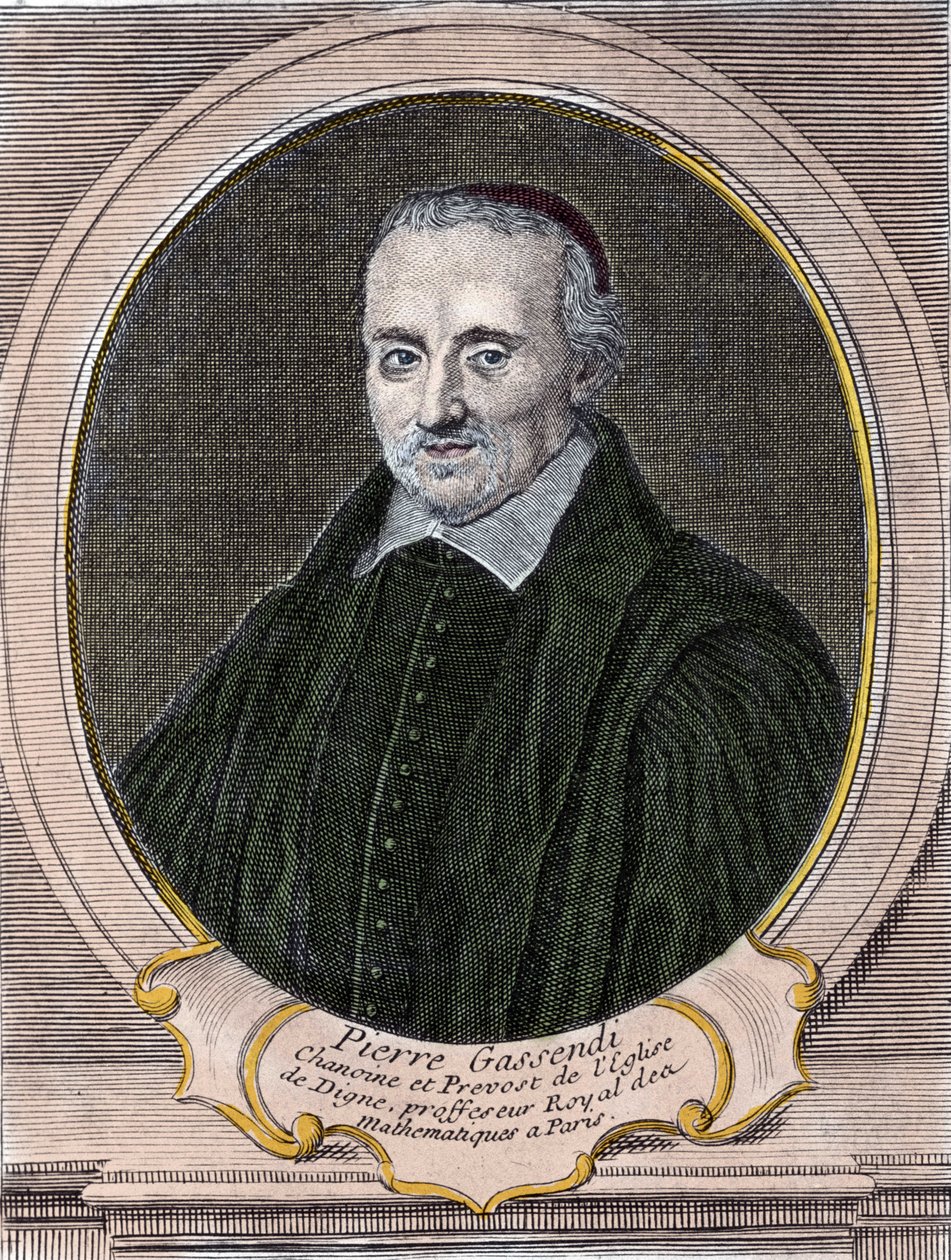 portrét Pierra Gassendiho (1592-1655), francouzského filozofa, astronoma, matematika a fyzika. od Unknown artist