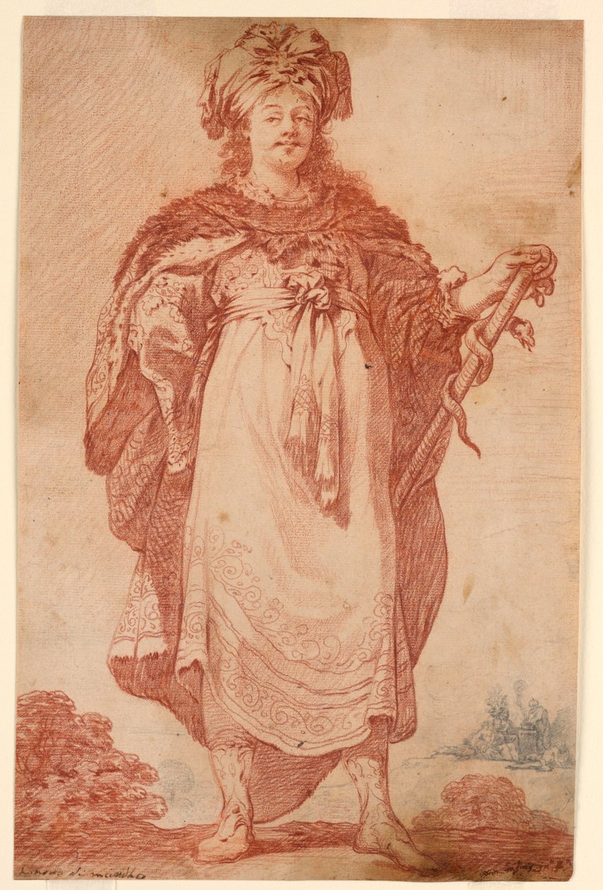 Kresba, Cleobolus, asi 1650 od Unknown artistUnknown artist