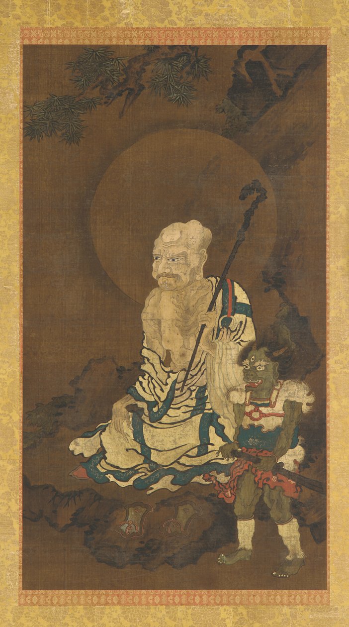 Luohan a démon od Unknown artist