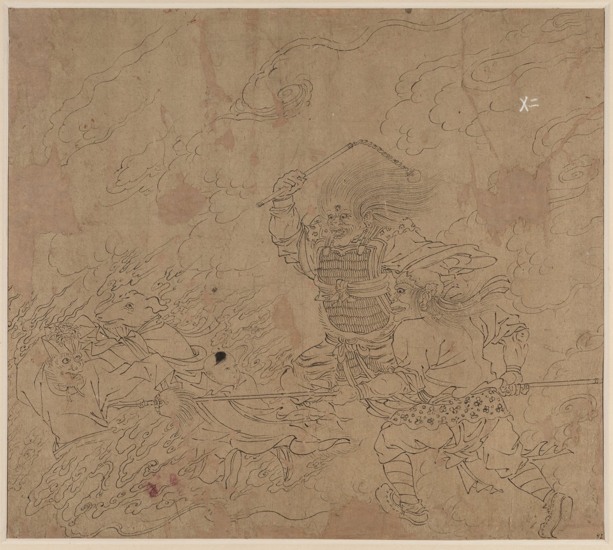 Album taoistických a buddhistických témat: Search the Mountain: Leaf 42 od Unknown artist