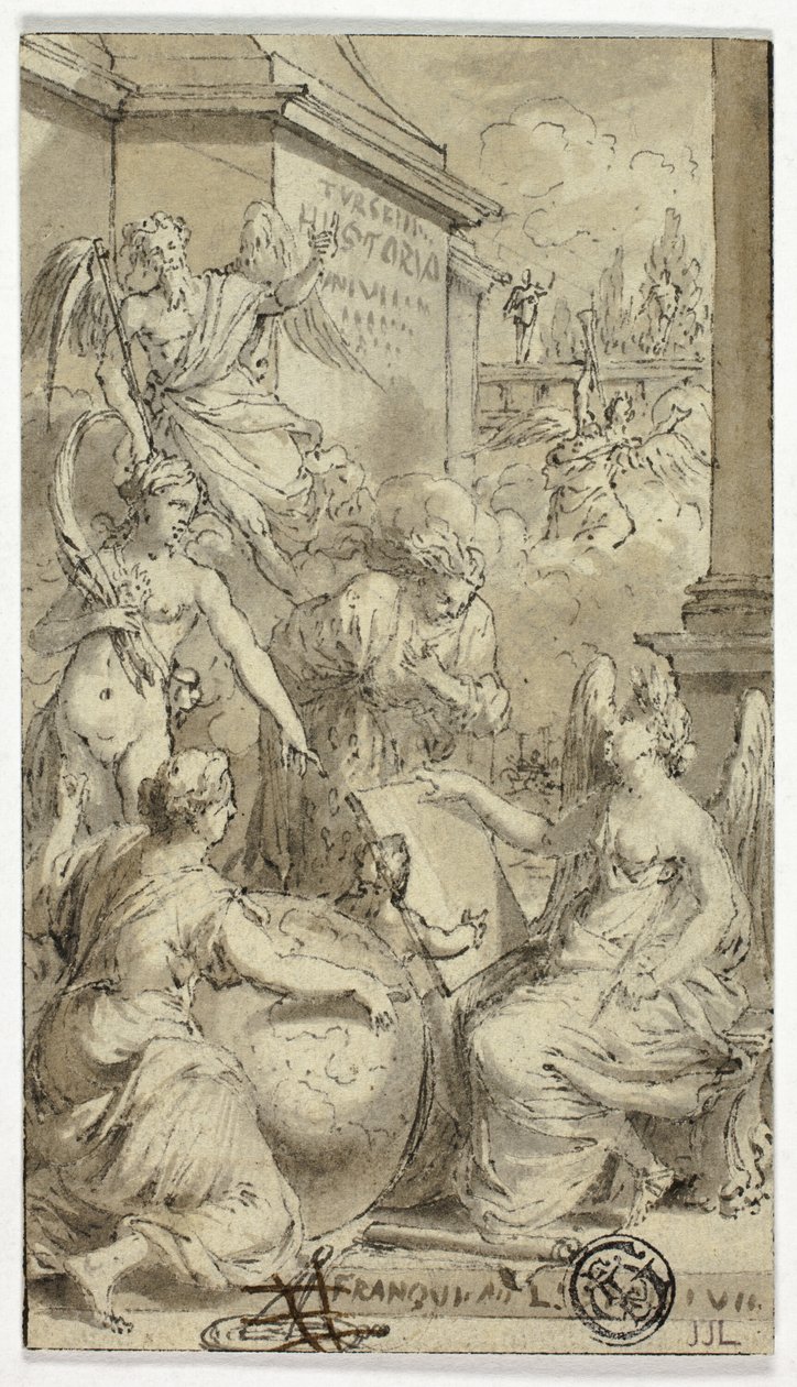 Alegorie dějin od Unknown artist