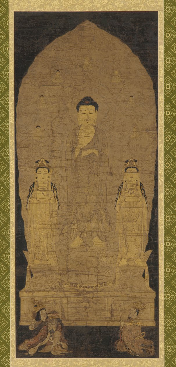 Amitabha triáda od Unknown artist