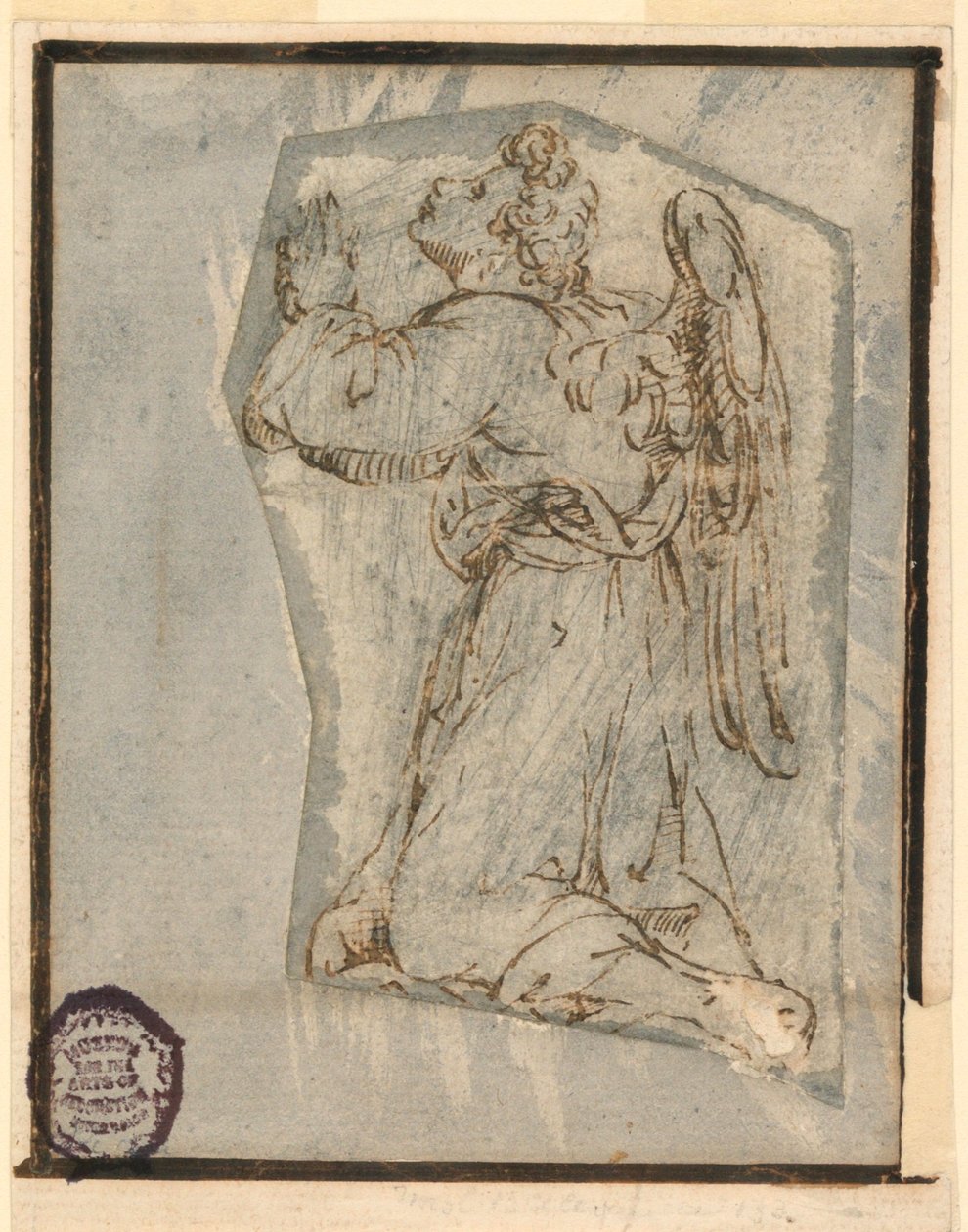 Zbožňující anděl od Unknown artist