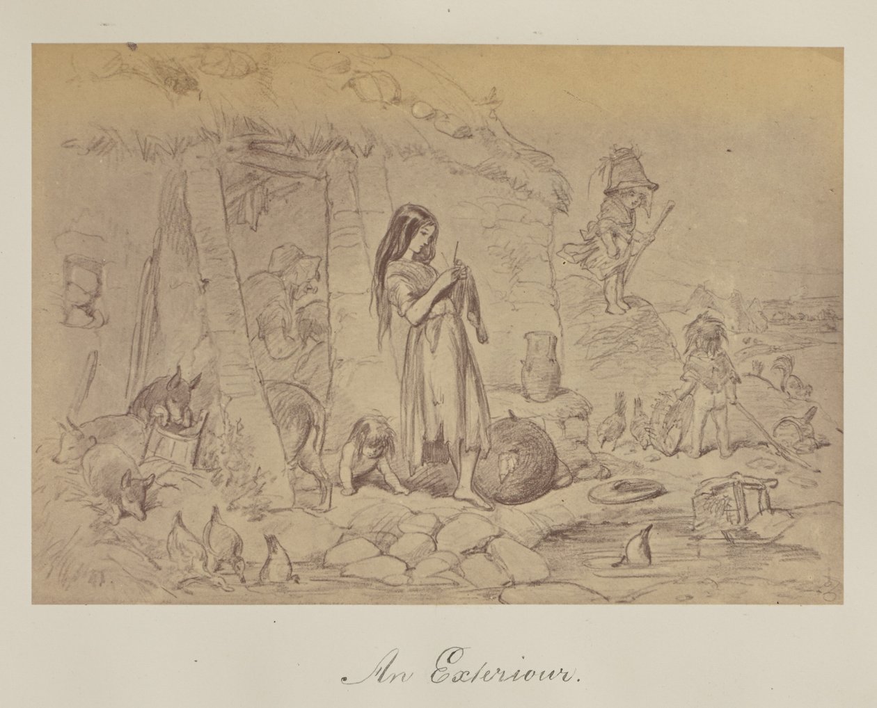 Exteriér (sic). od Unknown artist