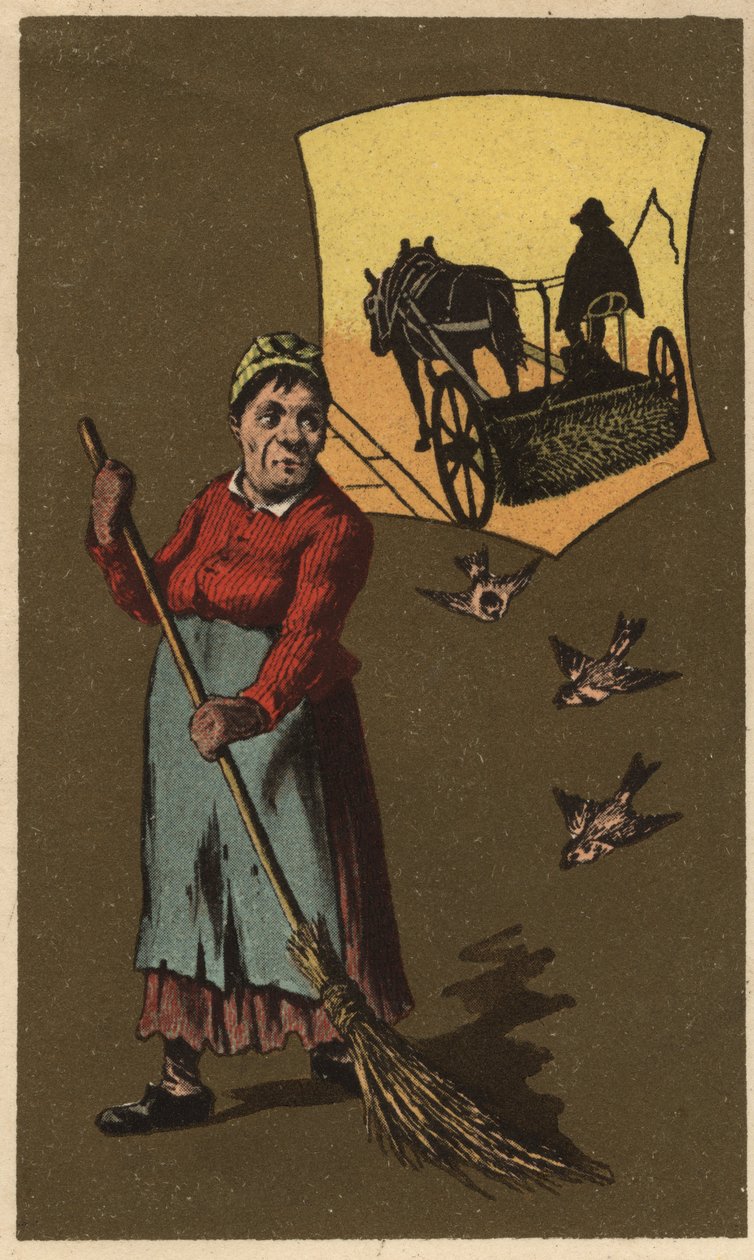 Anonymní chromolitografie, konec 19. století. od Unknown artist