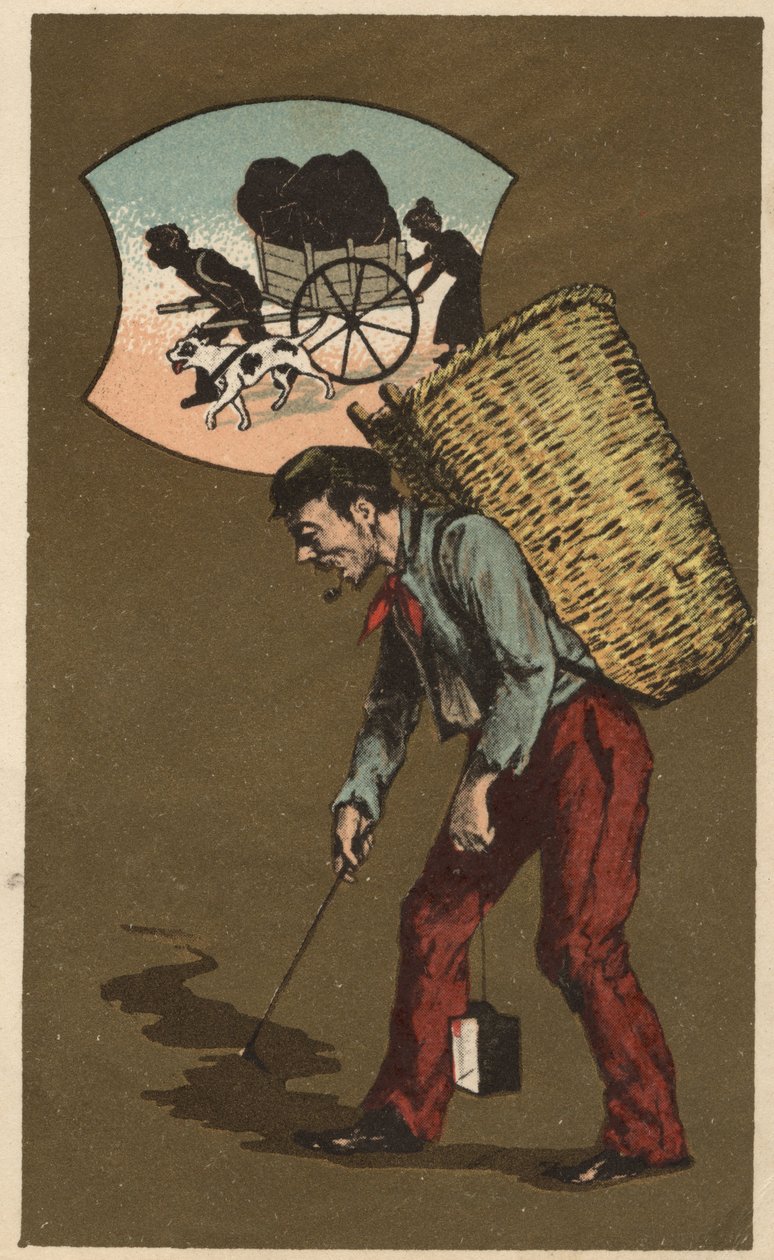 Anonymní chromolitografie, konec 19. století. od Unknown artist
