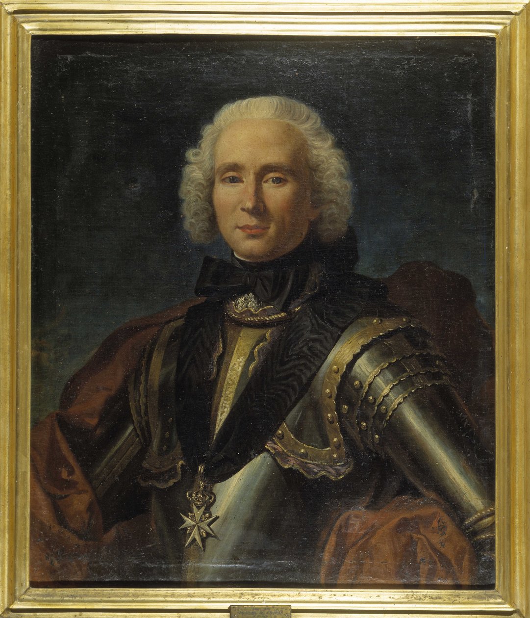 Antoine de Favray, velký soudní vykonavatel z Chambray od Unknown artist