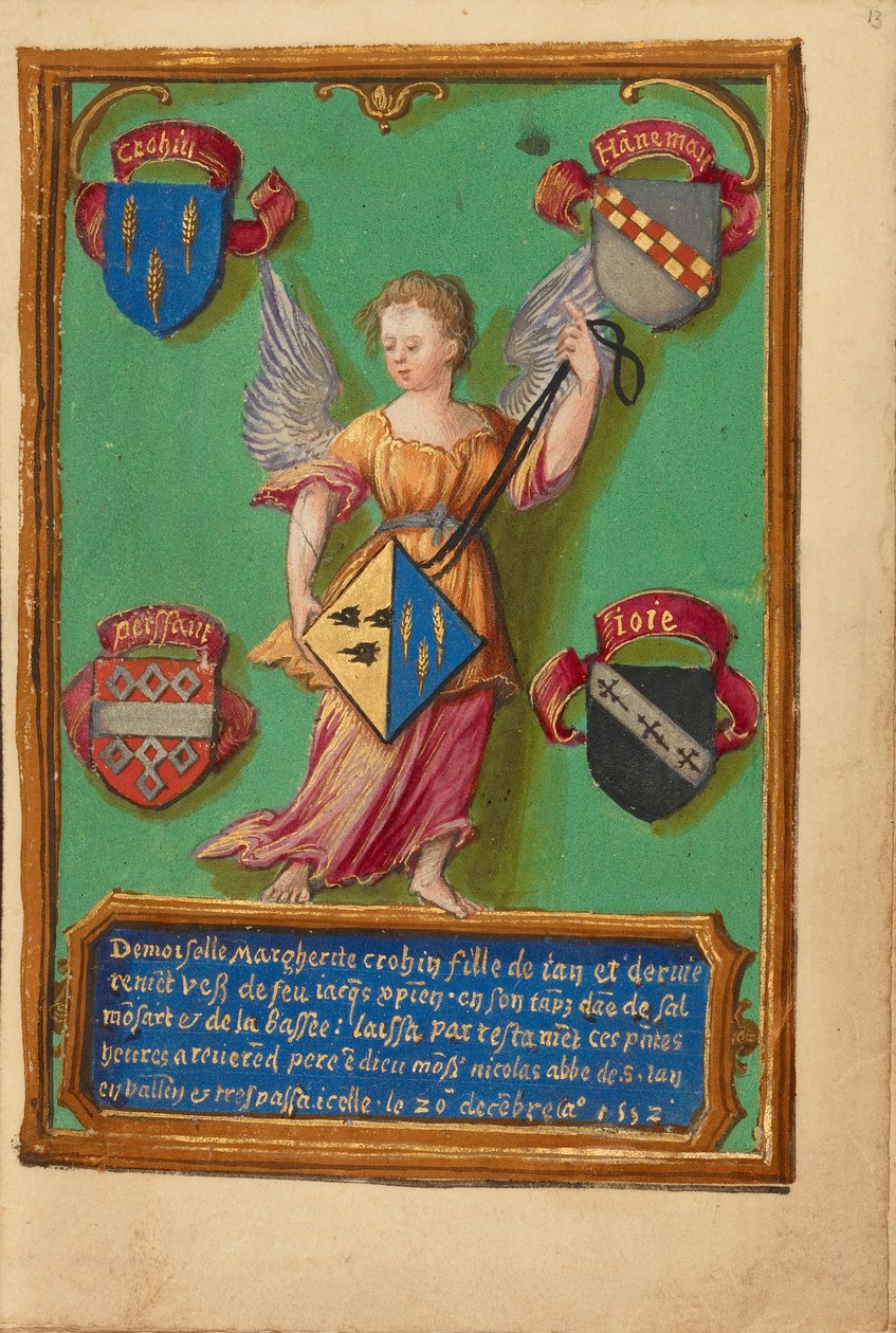 Znaky Marguerite Crohin od Unknown artist
