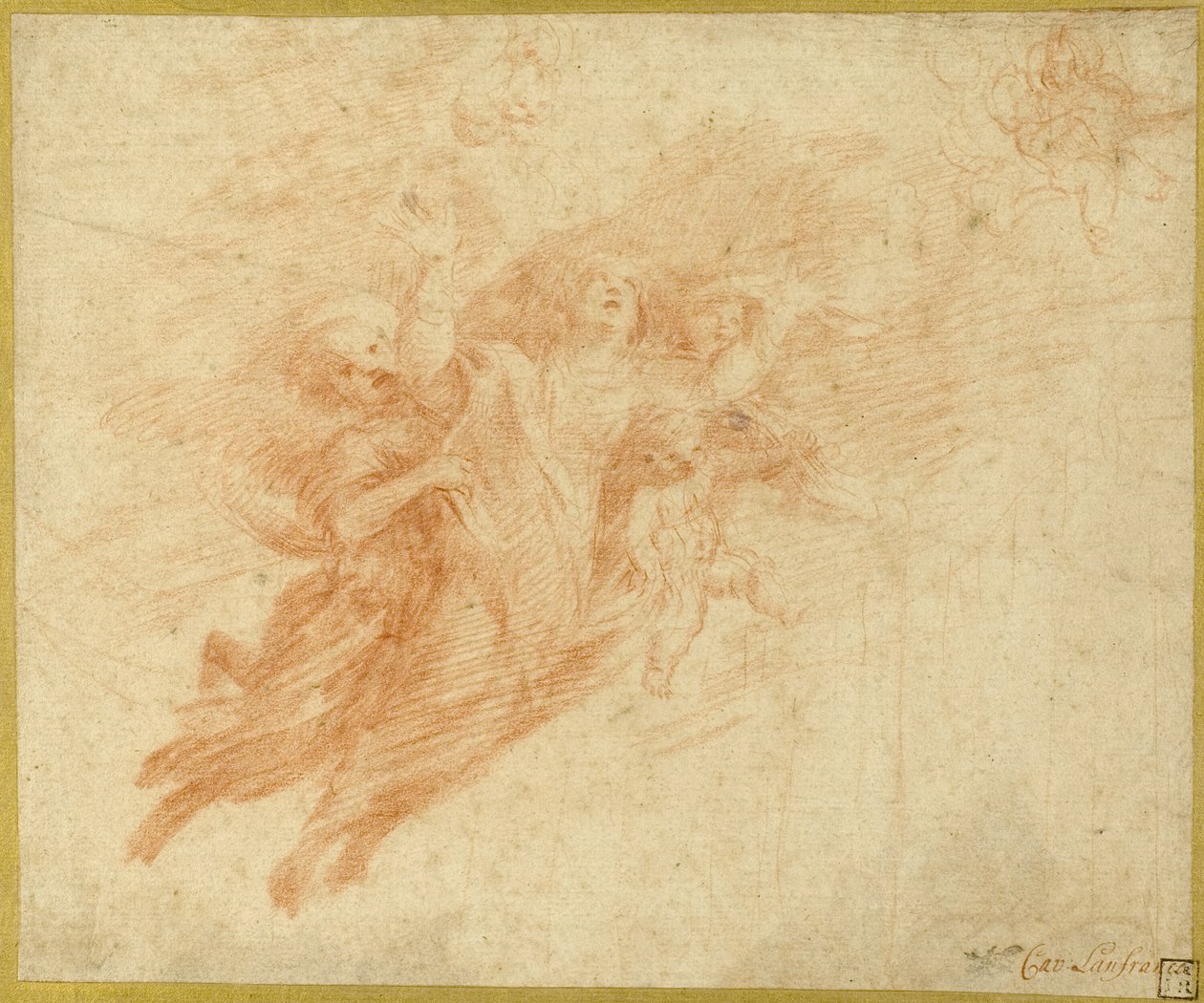 Nanebevstoupení svaté Magdaleny od Unknown artist