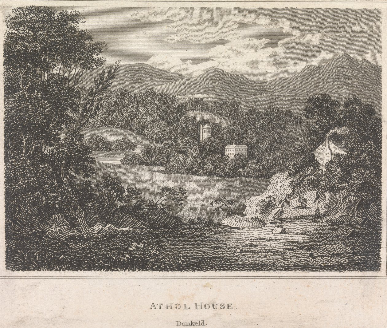 Athol House, Dunkeld; strana 15 (první díl) od Unknown artist