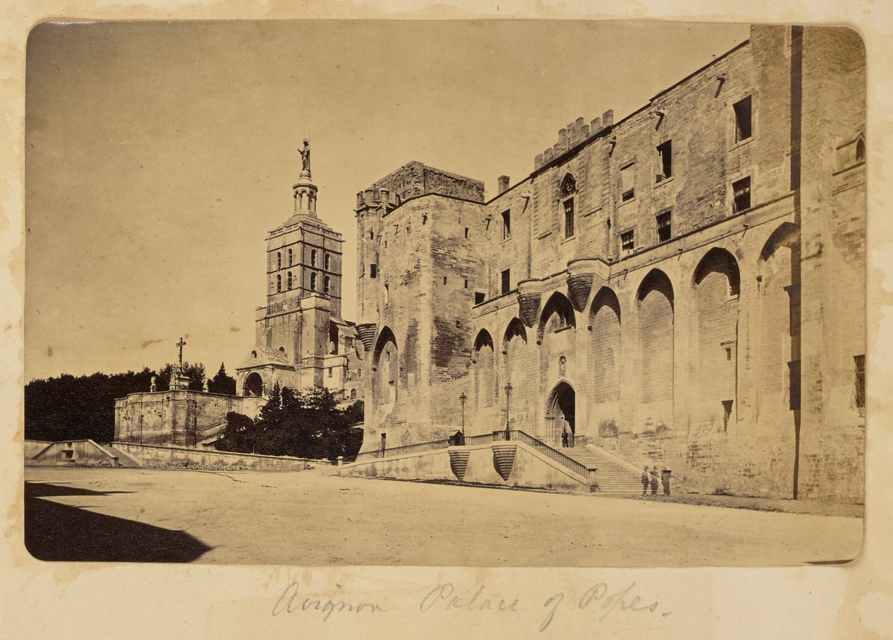 Avignon. Papežský palác od Unknown artist