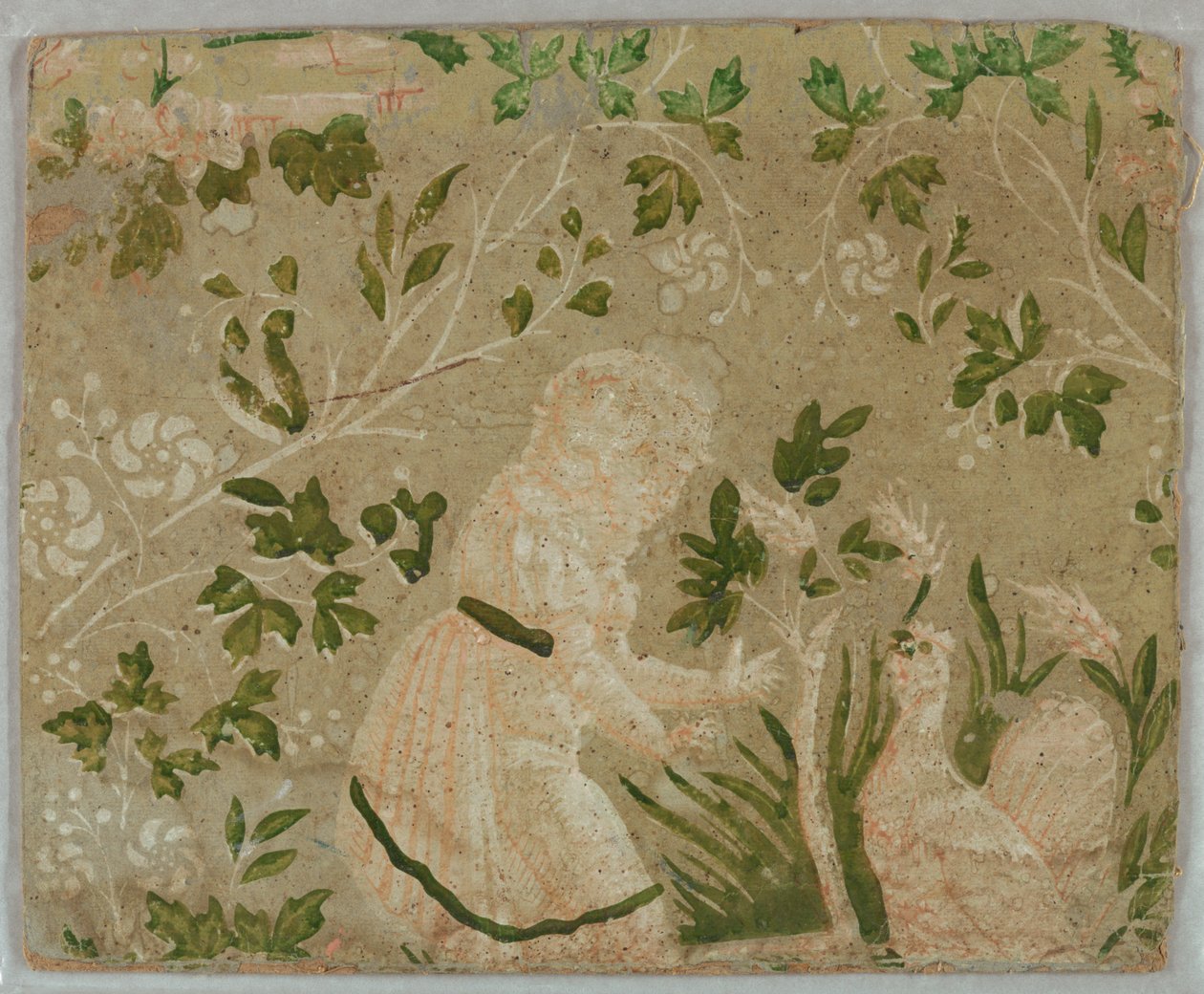 Fragment bandboxu od Unknown artist