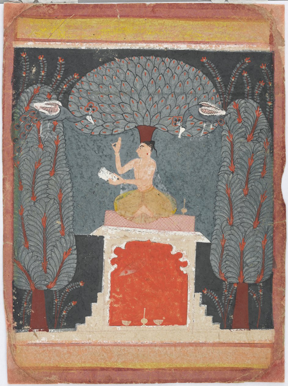 Bengal Ragini ze série Ragamala od Unknown artist